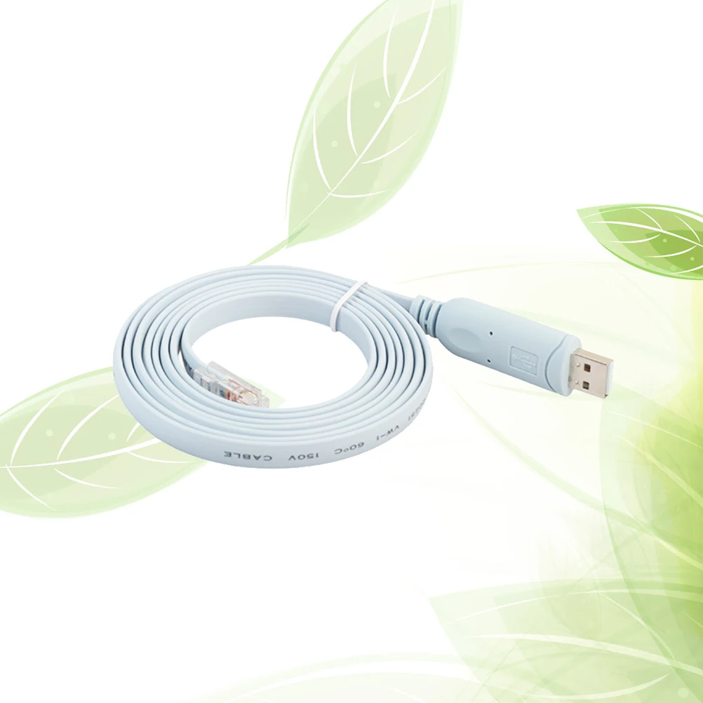 

USB to Cable for Configuration Console Flowers Serial Network Router Debugging and