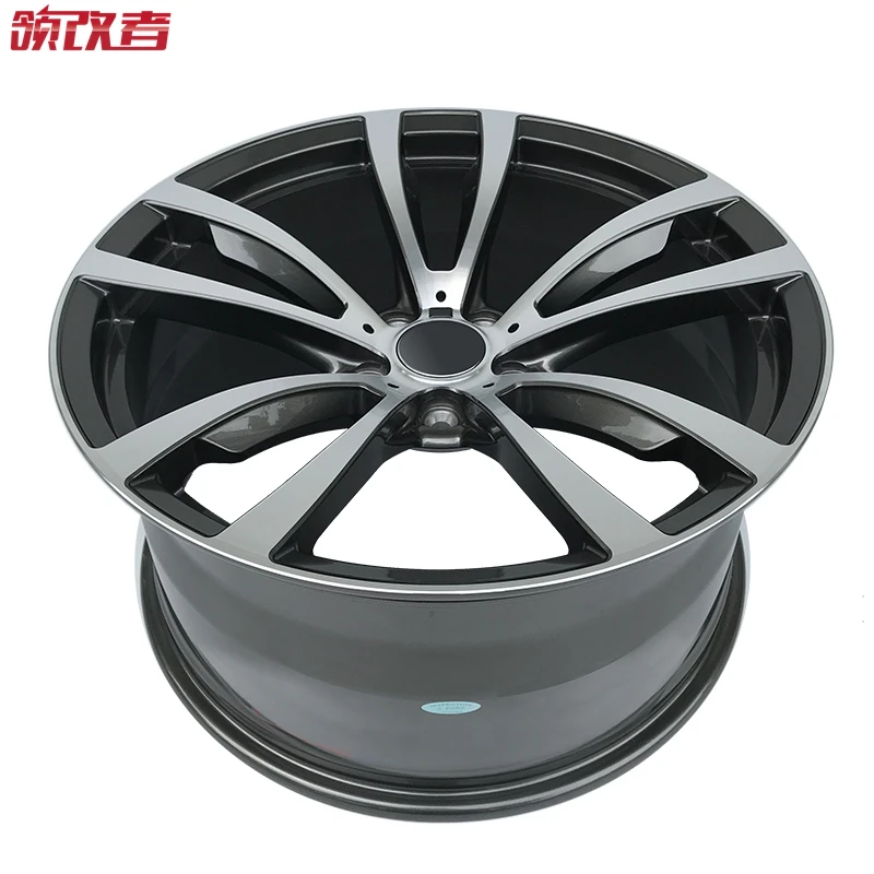 new arrivals custom  car gun grey rims aluminum alloy Single-pieceforged wheel For BMW