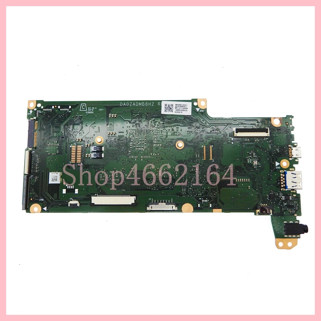 DA0ZADMB8H2 with A6-9220 CPU 4GB-RAM 64GB-SSD Mainboard For ACER ChromeBook 11 C721 -25AS Laptop Motherboard 100% Test OK