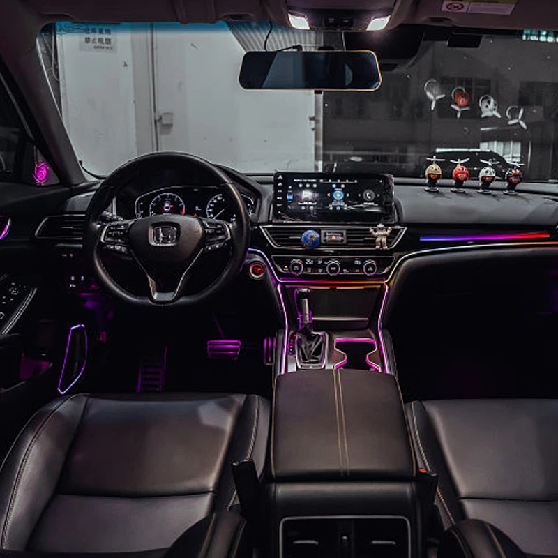 

Car Led Light Atmosphere Light Strip Dynamic Mold Lamp Car Interior Ambient Lighting for Honda Accord 2018-2022
