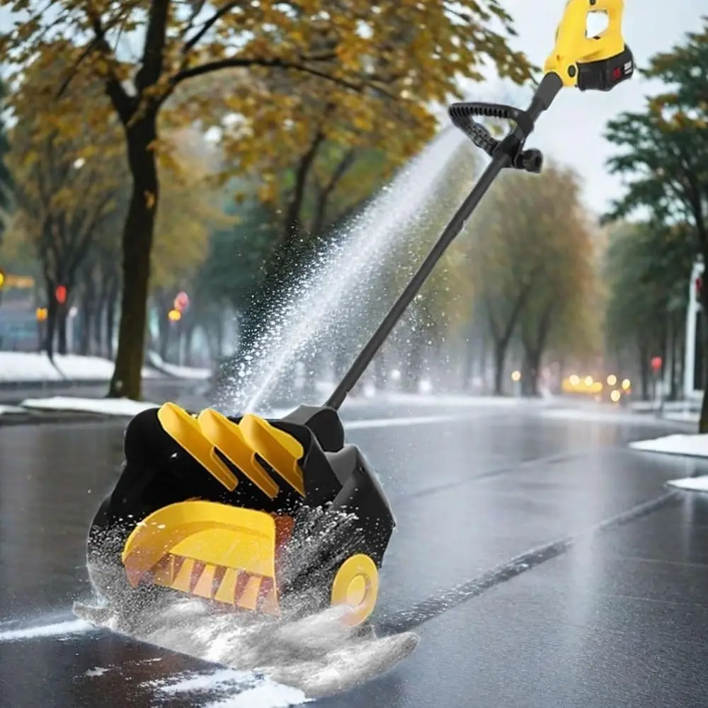 

21V 4.0Ah Rechargeable Electric Shovel with 2 Batteries, 41cm Width and 15cm Depth for Home Gardening