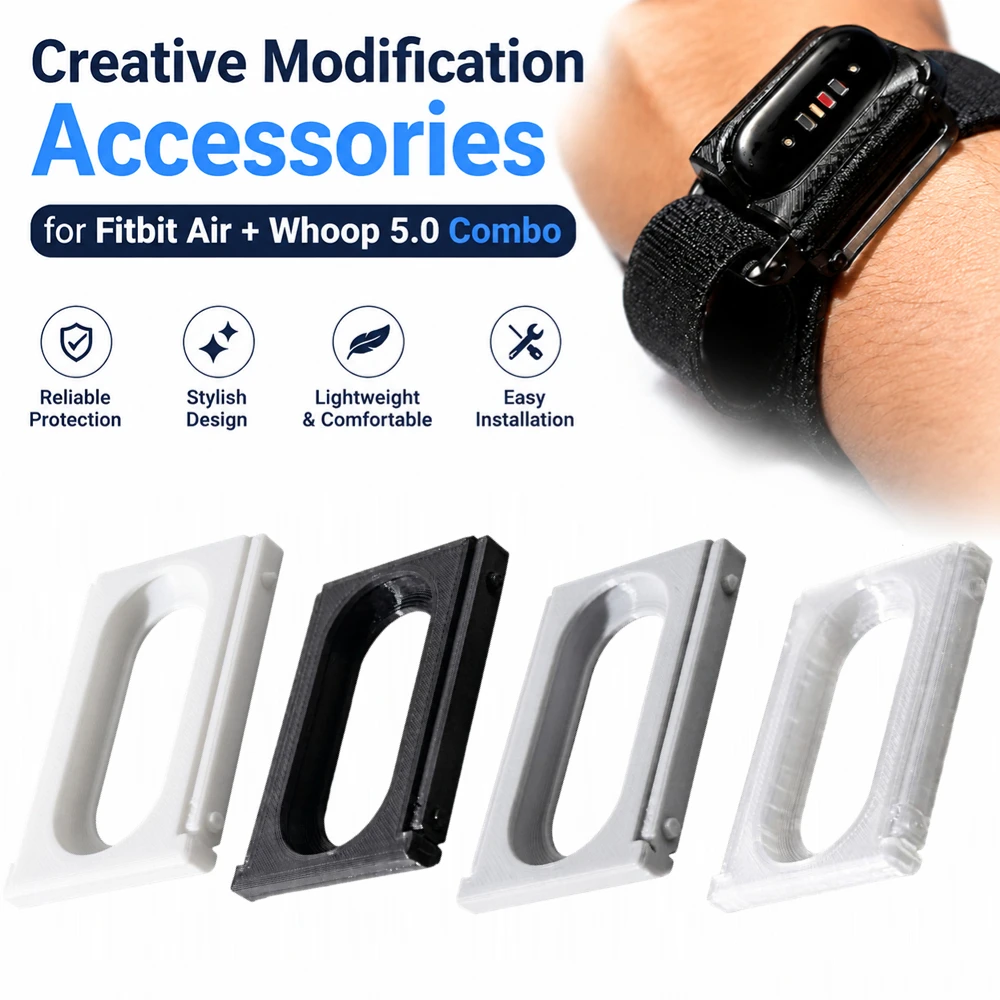 For Google Fitbit Air + Whoop 5.0 Combo Adapter Accessories Smartwatches and Smart Bands Modification Parts view 4