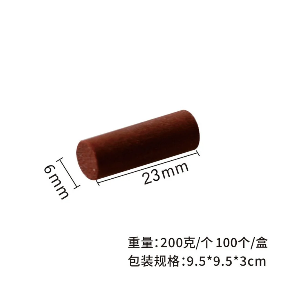 2×100Pcs/Box Dental Rubber Polishing particles polishing wheel jewelry buffing Dental Lab material
