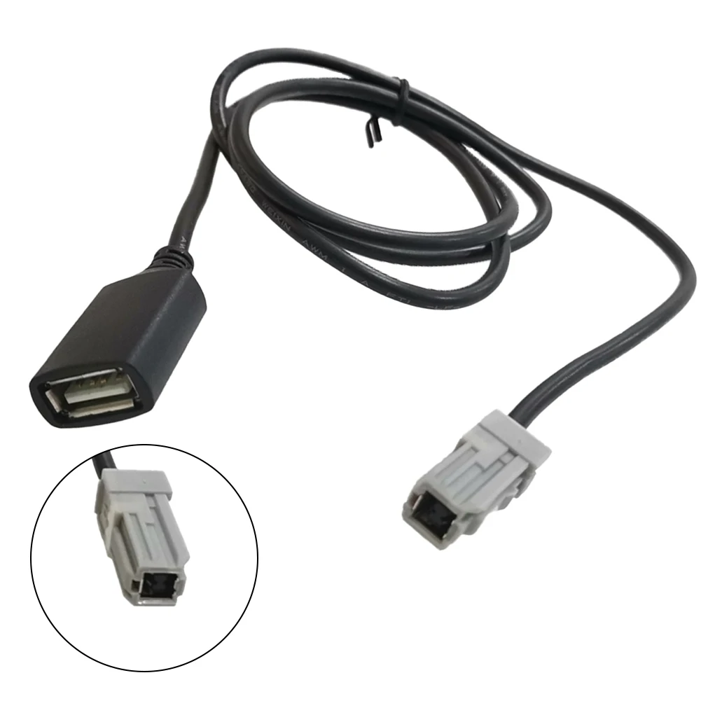 Aux to USB Adapter Cable for Toyota & For Lexus Cars 100cm Length Compatible with Various Vehicle Models Including