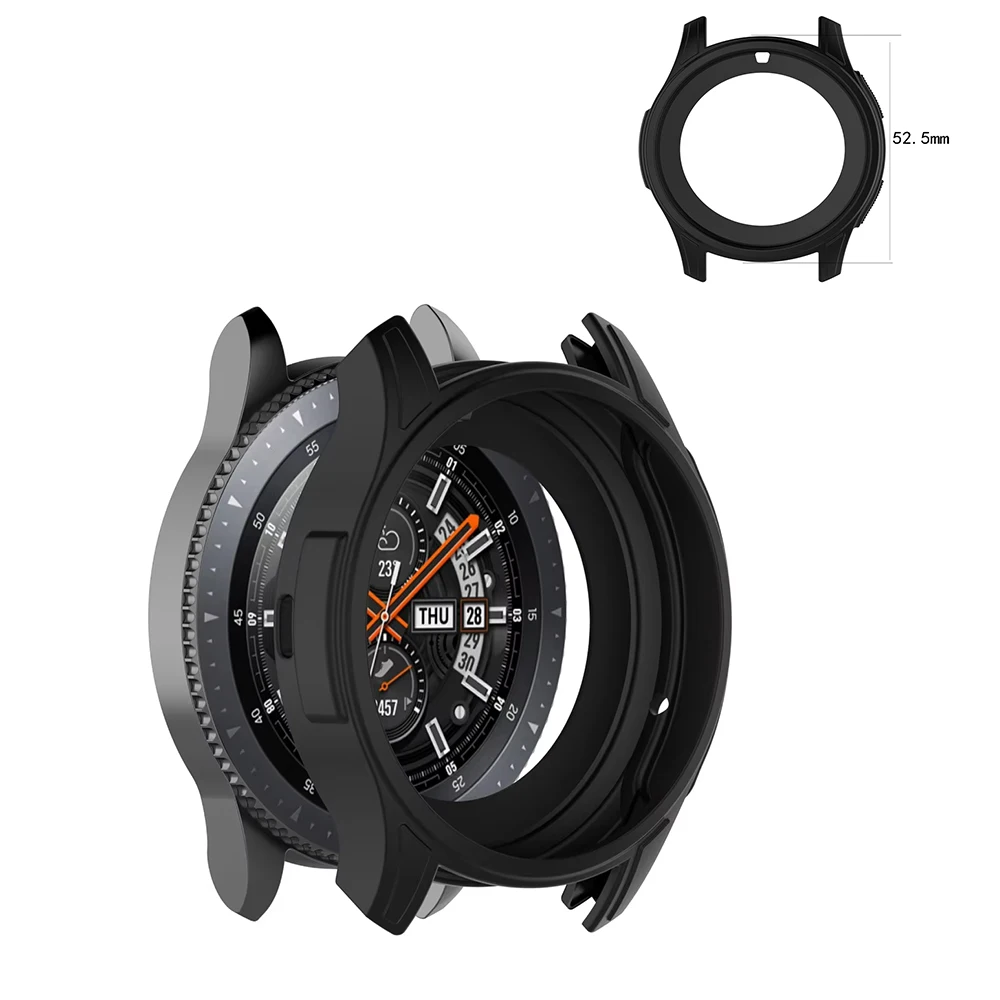 Watch Protection Case Cover Shell For Samsung Galaxy Watch 46mm SM-R800 & Gear S3 Frontie Smart Watch Dial Parts Protecting Case