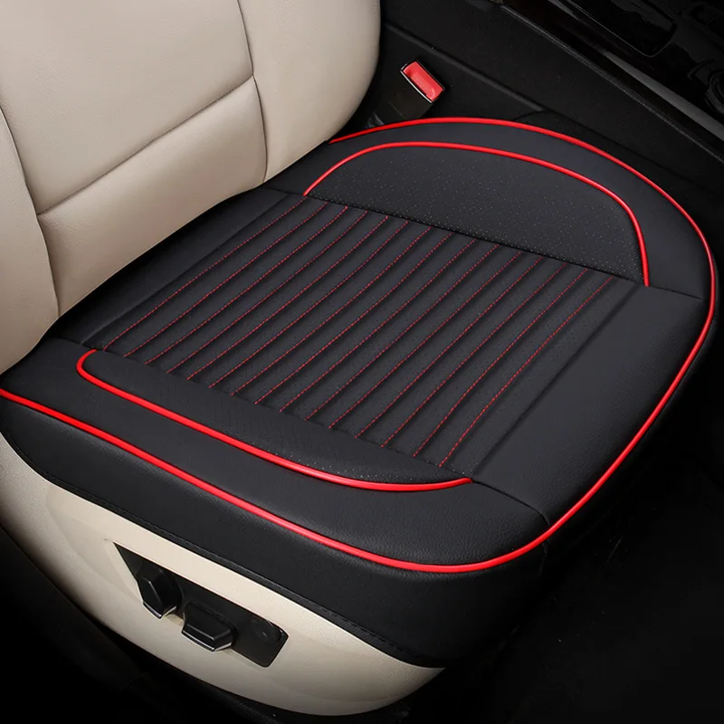 New Luxury Car Leather Cushion 3d Three-dimensional Full Surround Single Seat Cover Wearable Breathable Car Interior All Seasons