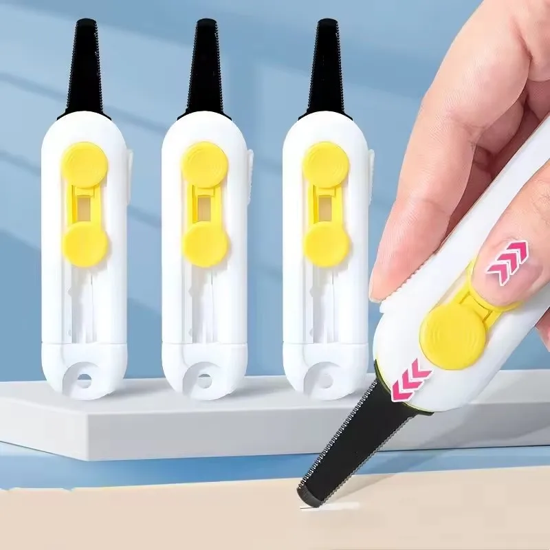 

Box Cutter Mini Magnetic Box Cutter Box Cutter Safety Lock For Opening Packages Cartons Box Opener Razor Perfect For Home Use