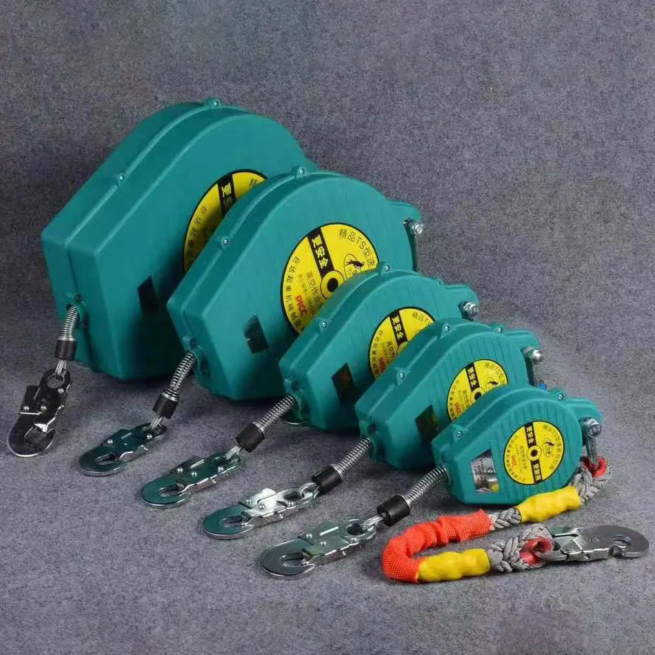 

Work Height Self Protection Equipment Steel Wire Rope Cable Personal Fall Protection Retractable Fall Arrester