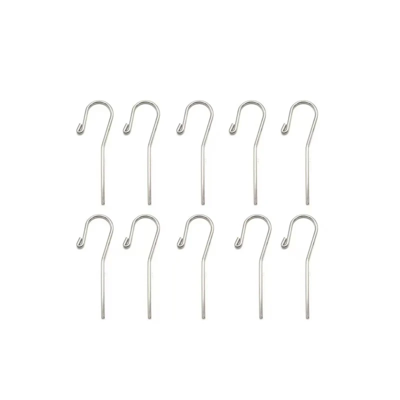 10PCS/Pack Stainless Steel Dental Lip Hook Apex Locator Dental Endo Lip Hook for Dentsply Morita VDW Woodpecker Dentistry