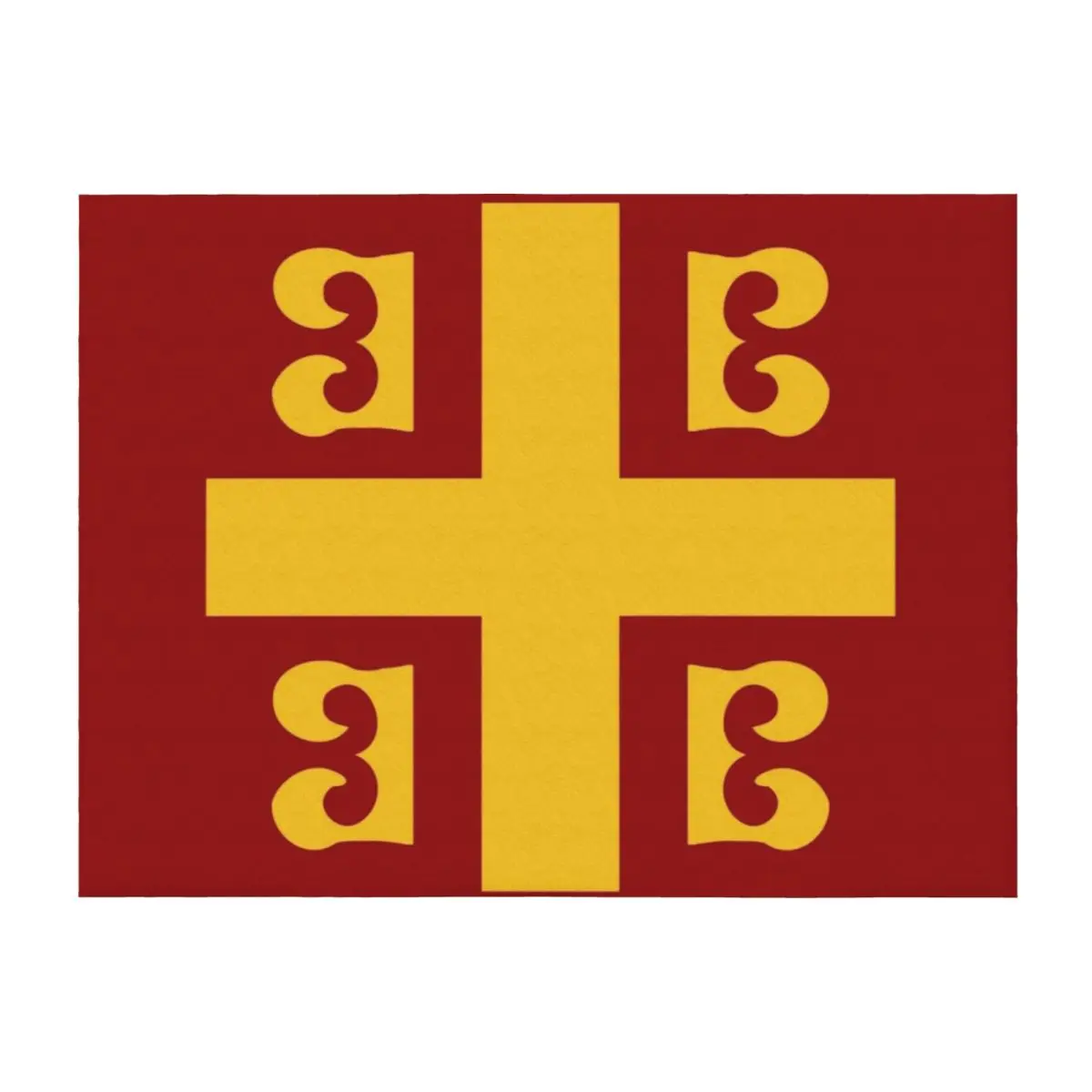 

Byzantine Flag Throw Blanket Travel Flannel Single Sofa Throw Blankets