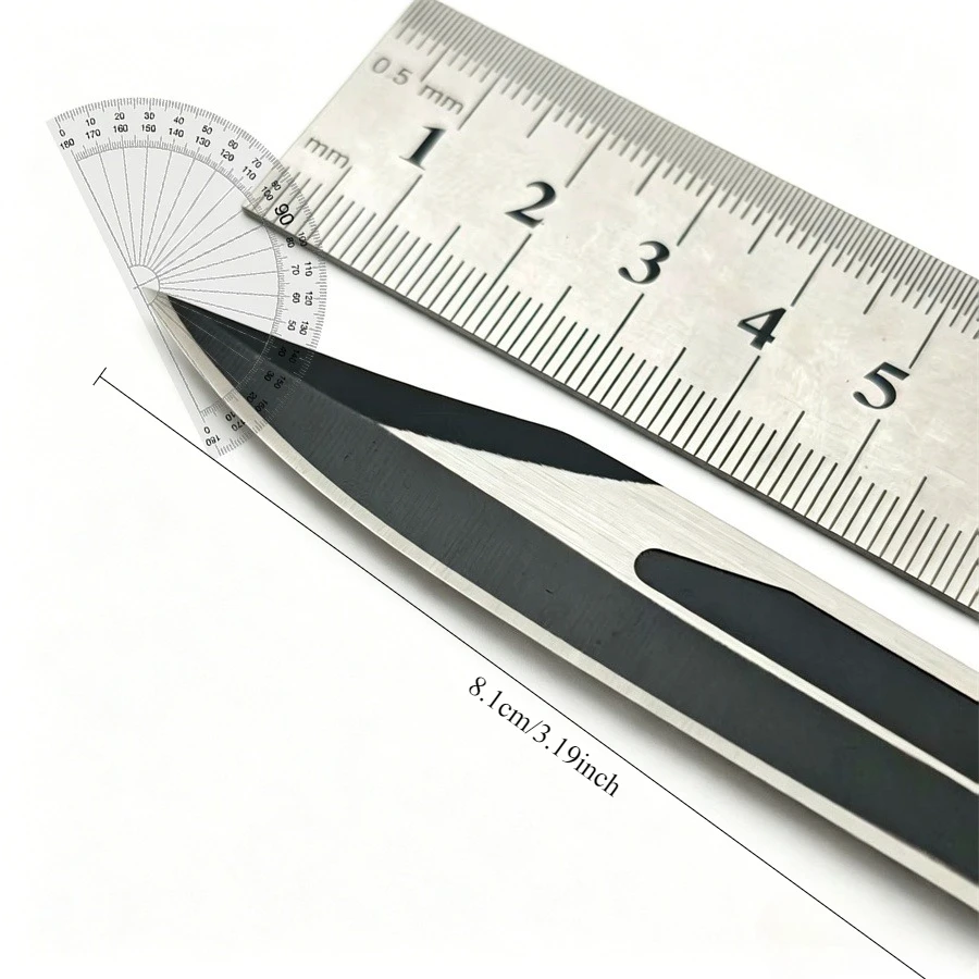 Micro Black UT Utility Knives 440C Blade Outdoor Camping Fishing Cutter Portable with Pocket Clip EDC Multitool Men's Gift - view 6
