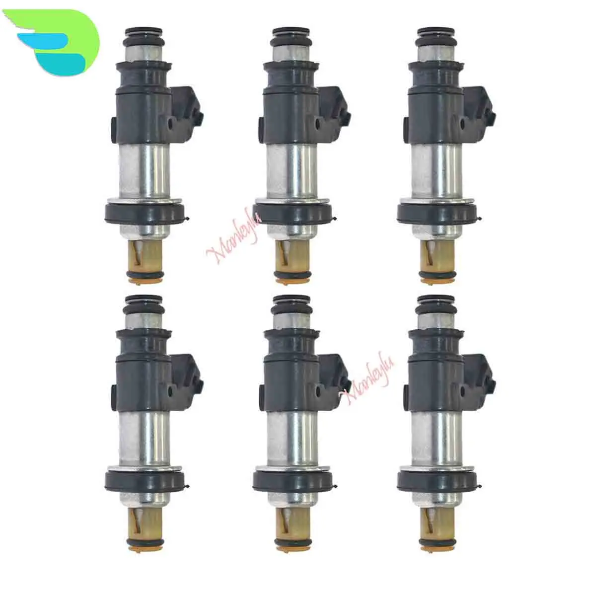 4/6PCS Fuel injectors for Acura CL 3.2L 2001~2003 TL 3.2L 2002~2003 MDX 3.5L 2001~2002 V6 06164-P8E-A00 06164-PCC-000