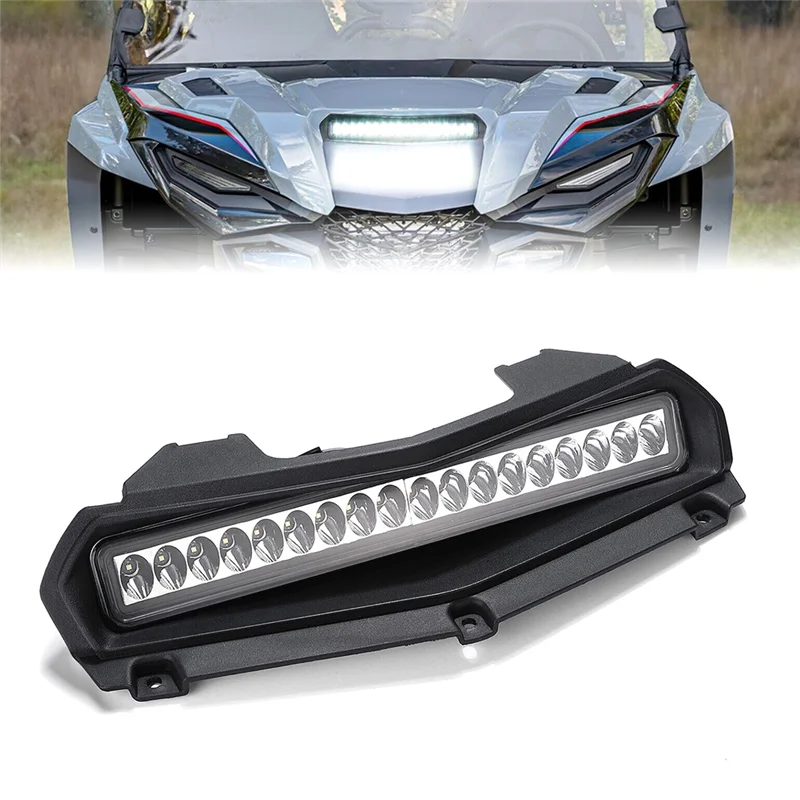 

AB61-1 Piece Hood Scoop Light Front Auxiliary Spot Light Plastic Car Accessories For RMAX2/RMAX4 1000 2021-2023