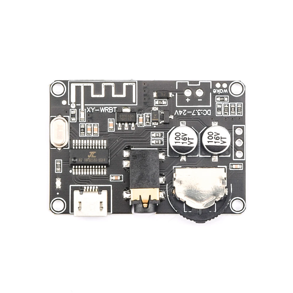 XY-WRBT DC3.7-24V BT 5.0 2 Channel Stereo Audio Decoding Board Type-C USB 2CH Decoding Board