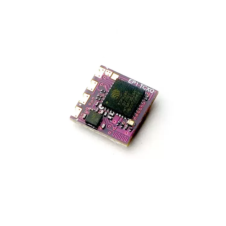 HappyModel EP1 TCXO 2.4GHz ELRS Receiver, Ultra Light 0.41g, 10x10mm, 25Hz~500Hz Refresh Rate