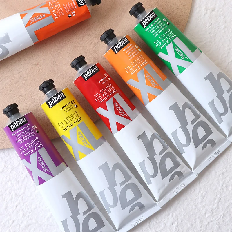 French Pebeo Professional XL Series Oil Paint 80ml Acrylic Paint Oil Paint for Art Students Art Supplies School Supplies