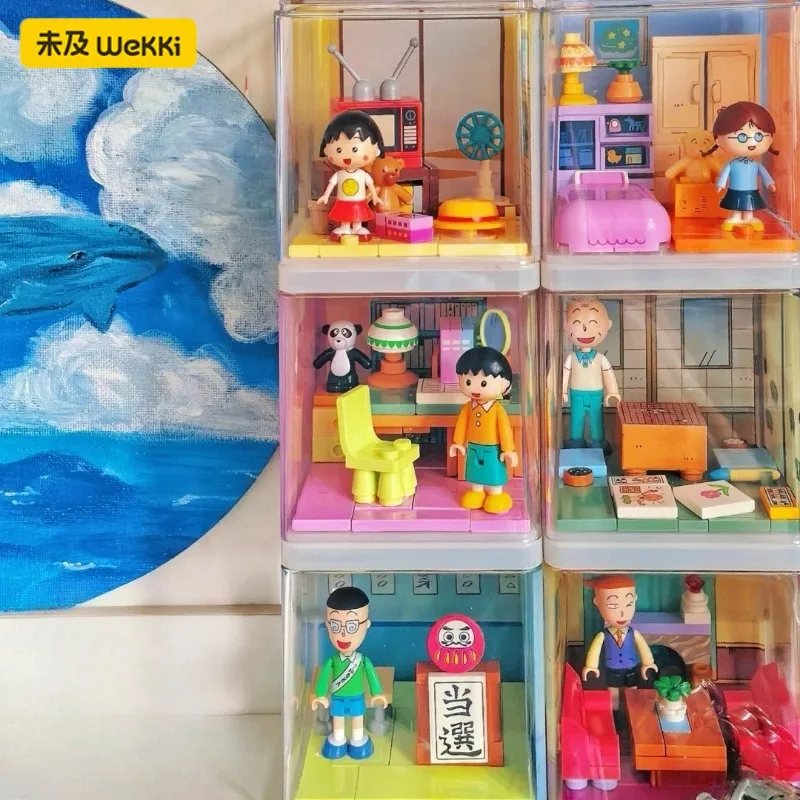 WEKKI Building Blocks Chibi Maruko Chan Series Small Particle