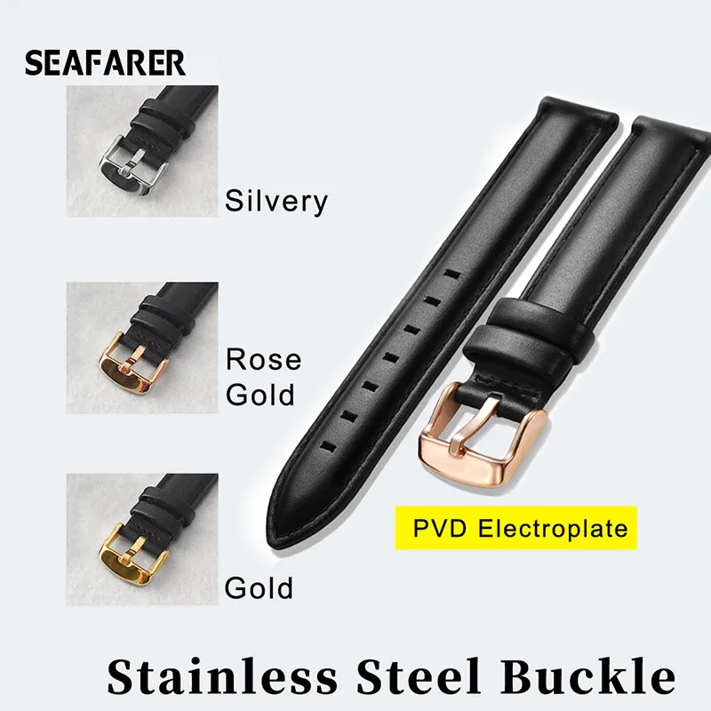 Correa de reloj para DW Daniel Wellington para mujeres y hombres, correa de reloj de cuero genuino de alta calidad, 18mm, 20mm, 22mm