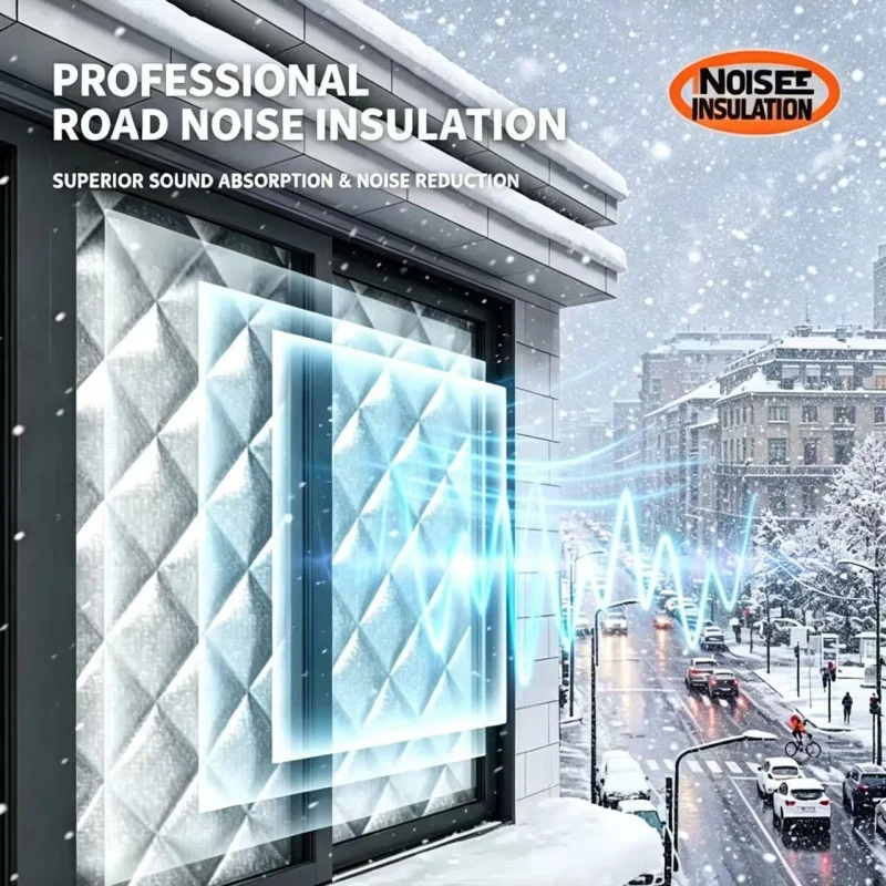 Winter warmth insulation, blocking cold air, thick windproof and cold proof curtains