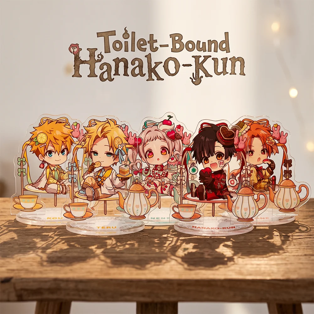 Toilet‑Bound Hanako‑kun Hanako Nene Kou 10CM Acrylic Stand Keychain 2026 New Anime Stand Desktop Display Bag Hanging Ornament