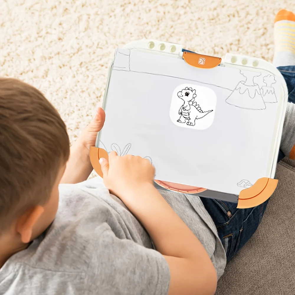 Children's projection drawing board baby's puzzle drawing tool graffiti drawing screen machine writing board toy birthday gift