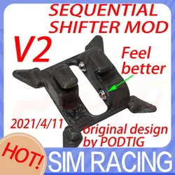 For logitech G27 logitech G29 G923 SEQUENTIAL SHIFTER MOD SIMRACING sim racing