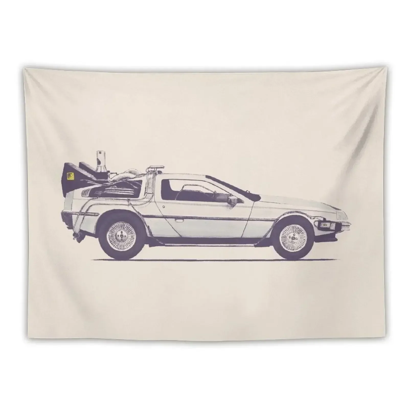 Delorean Tapestry Home Decorations Living Room Decoration House Decoration On The Wall Tapestry