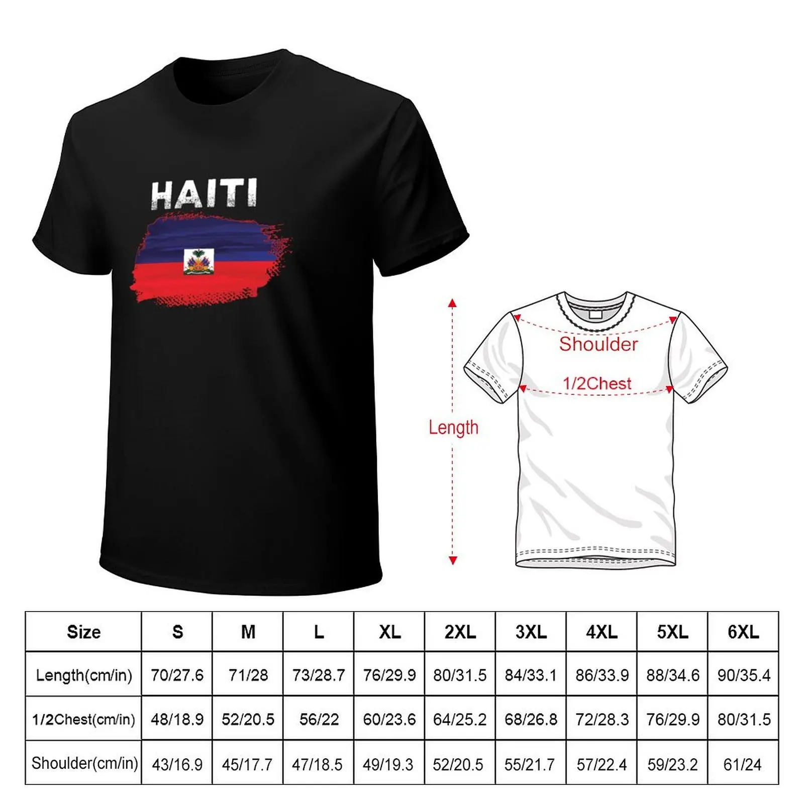 Haiti Flag Shirt / Gift for Haitian / Proud Haitian Pride / Haiti Gift Haiti Roots Unisex T-Shirt