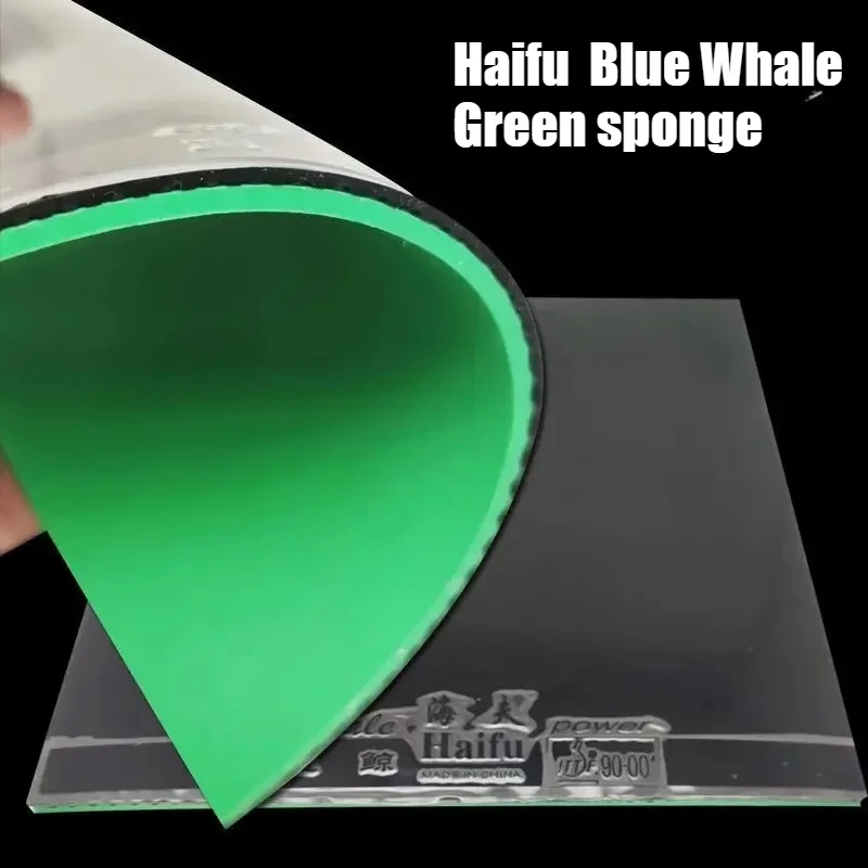 

Новая оригинальная резина для настольного тенниса HAIFU Whale High Sticky Purple Green, одобренная ITTF, с фиолетово-зеленой губкой, резина для пинг-понга.