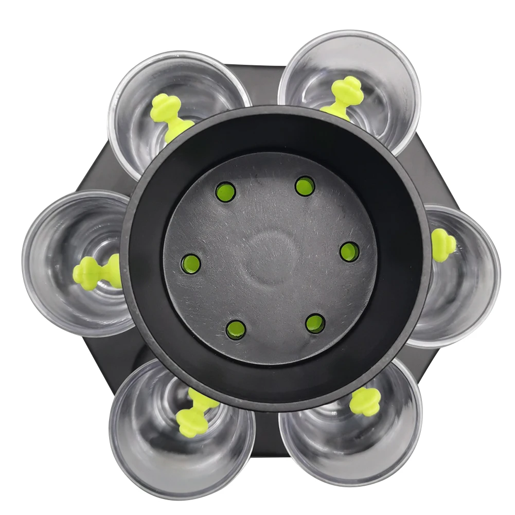 6 طلقة حاوية مياه البيرة موزع النبيذ متعدد الوظائف موزع المشروبات مدفق البيرة للاحتفال بمهرجان عيد الميلاد #5