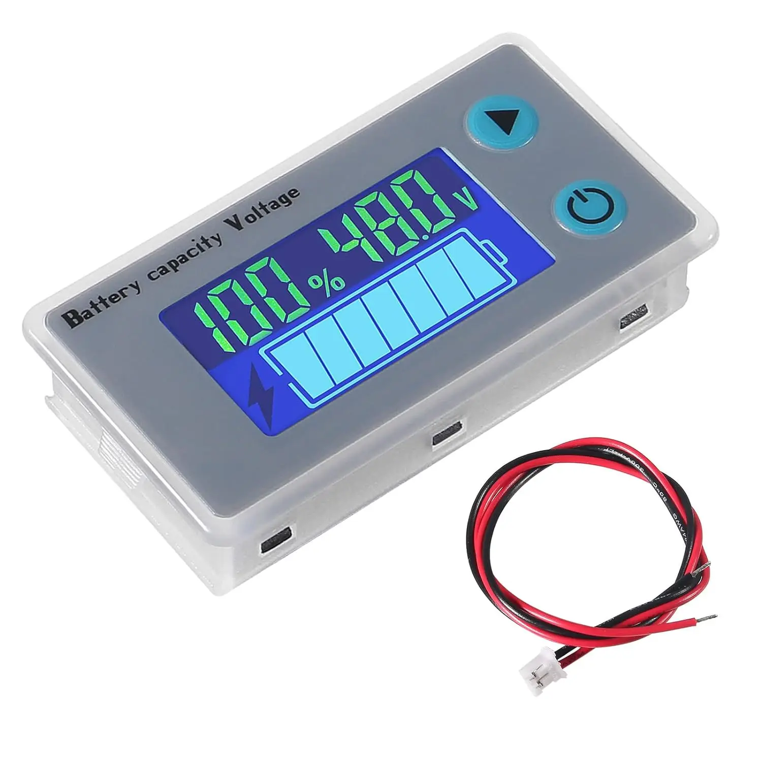 DC10-100V Battery Capacity Indicator LCD Acid Lead Lithium Battery Monitor Digital Voltmeter Voltage Tester Battery Tester