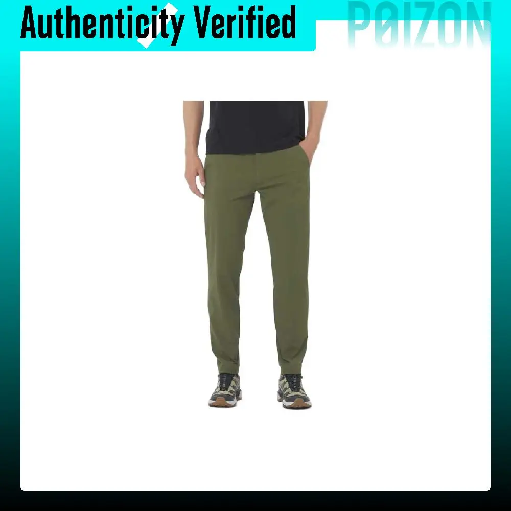 SALOMON Sports Pants Men's Green LC2439800
