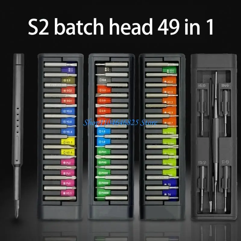 49 In 1 Precisions Screwdriver Set for Electronics and DIY Repairs Tool