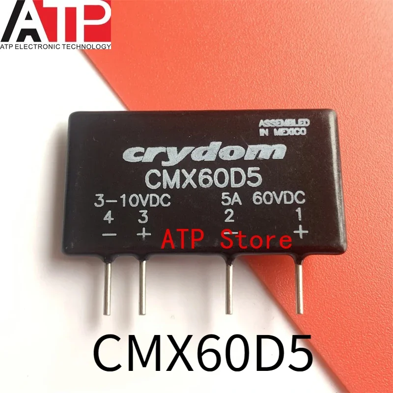 

1 шт. новое оригинальное твердотельное реле CMX60D5 15 мА 10 В DC-IN 5A 60 В DC-OUT 4-контактный SIP