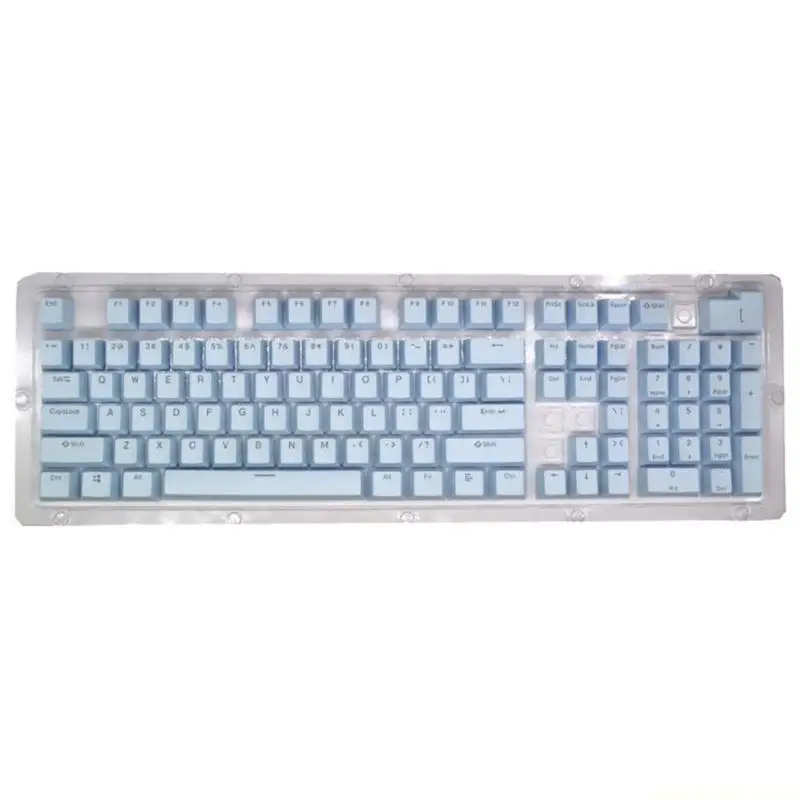104pcs/pack Gaming Keycaps Durable ABS Keycap OEM Profile Backlit for Key Cap for Mechanical Keyboard MX Switch