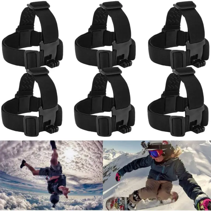 Durable Non-slip Elastic Head Strap for GoPro Hero Sports Camera Accessory