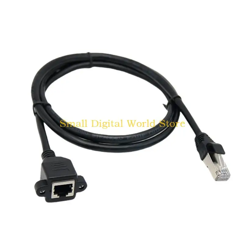 77UB Flexible Gigabit Cable Male To Female Cable Cat6 Ethernet Extension Cable