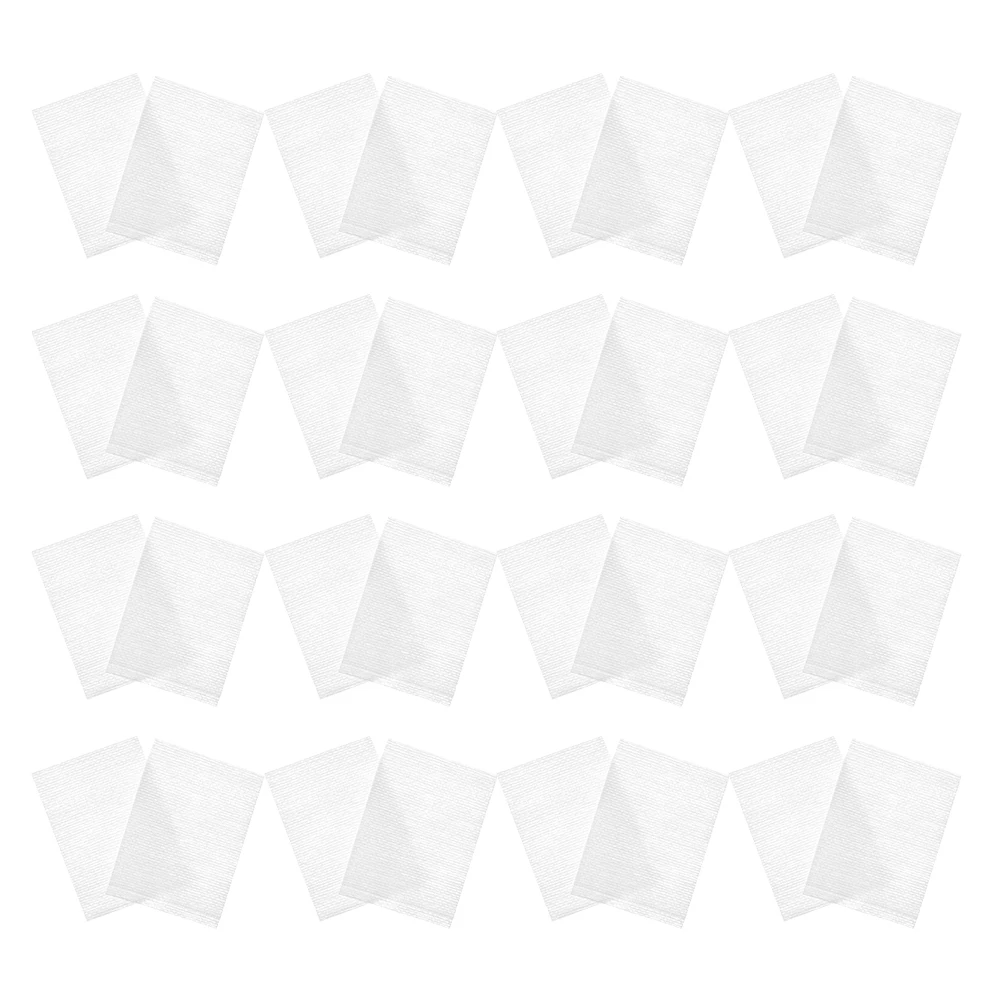 240 ชิ้นยืดรูปสี่เหลี่ยมผืนผ้า Exfoliating Cleansing Face Pads ทําความสะอาดผ้าฝ้ายแต่งหน้า Remover Pads แบบพกพาทุกวัน