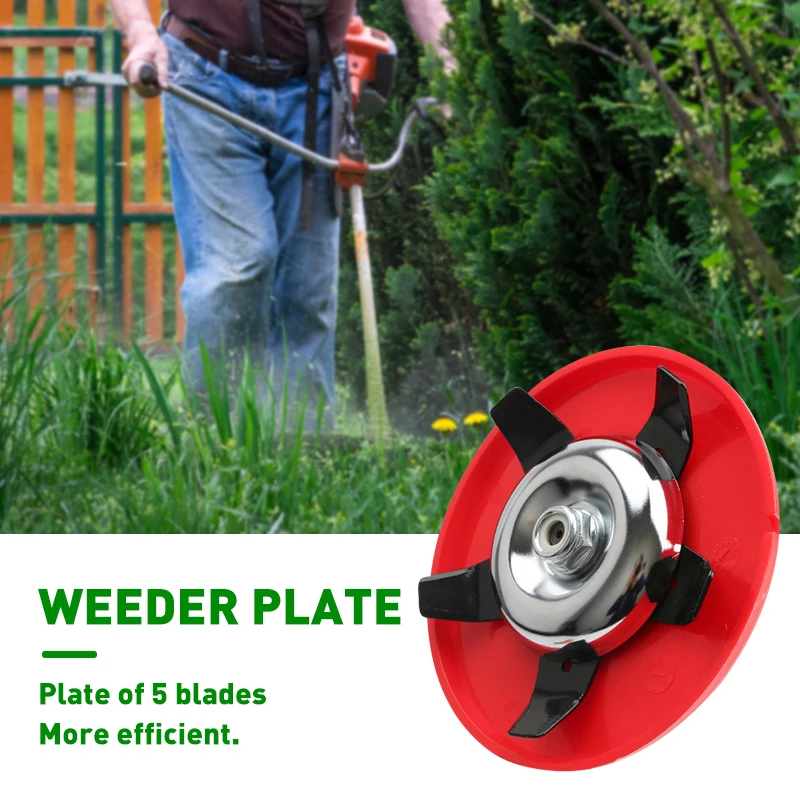 Garden Metal Blades Trimmer Universal Brush Cutter Head Blades Trimmer Grass Paddy Field Dry Land Lawn Mower Garden Machine Tool