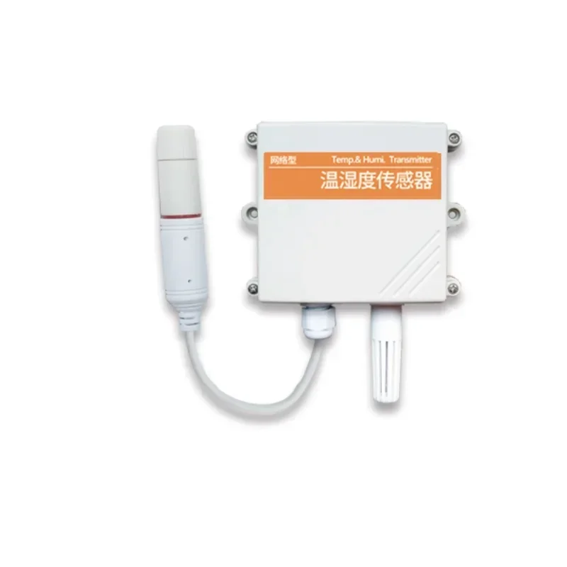 Ethernet Temperature and Humidity Sensor Transmitter TCP IP Internetwork Network Type Computer Room RJ45 Network Port Monitoring