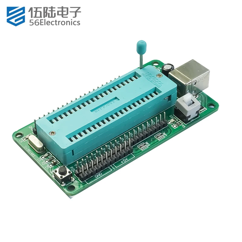 51 SCM Minimum System Board Development Board Learning Board Welding Spare Parts with Downloader Core Board