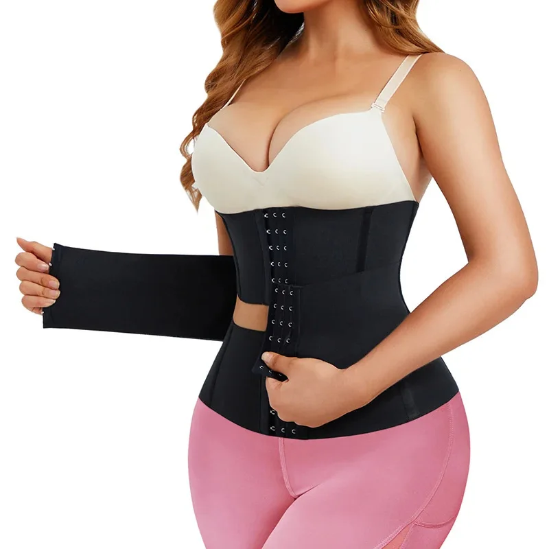 XS-3XL Body Shaper Waist Trainer Belt Women Weight Loss Reduce Tummy Trimmer Corset Adjustable Workout Girdle Shapewear