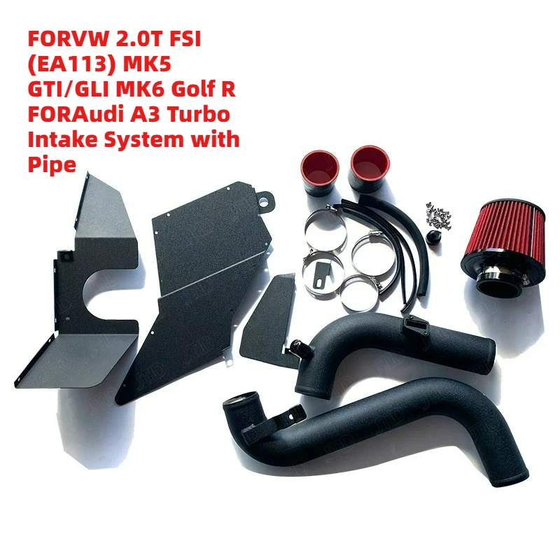 

Power-Gain Tuned FORVW 2.0T FSI (EA113) MK5 GTI/GLI MK6 Golf R FORAudi A3 Turbo Intake System with Pipe