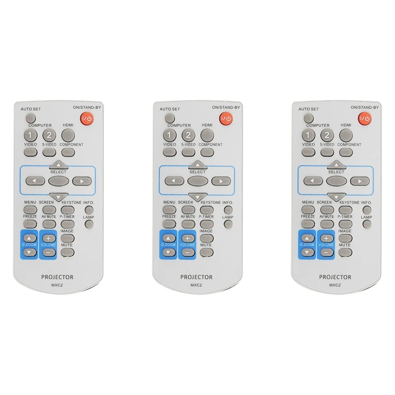 Hot TTKK 3X Replace Remote Control MXCZ For Panasonic Projector PT-VW330U PT-VX400U PT-VW330E