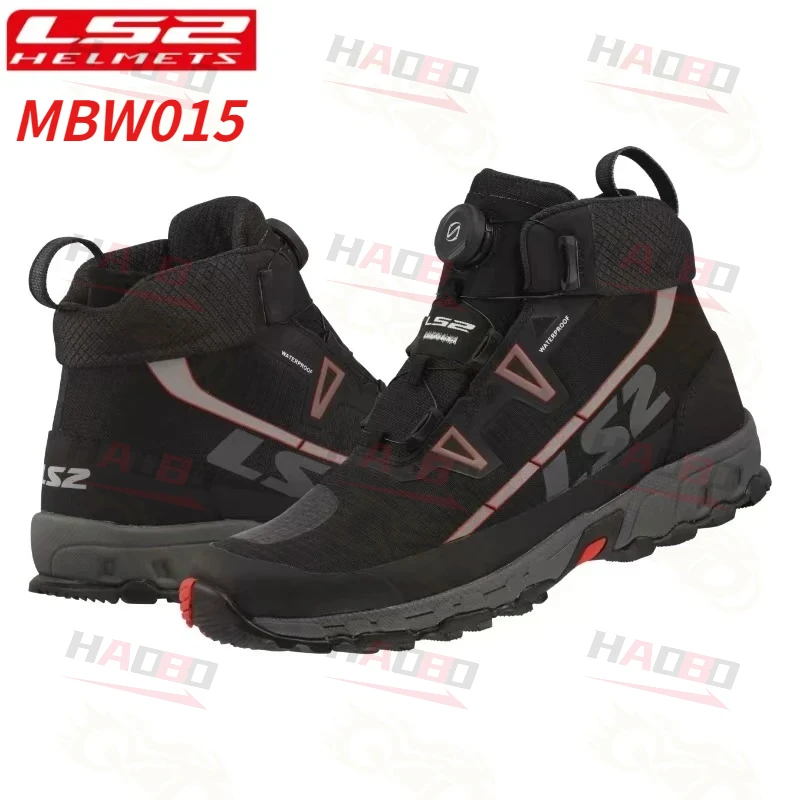 

Оригинальные мотоциклетные ботинки LS2, устойчивые к падению и износу дорожные ботильоны, дорожные пригородные ботинки для мужчин и женщин MBW015