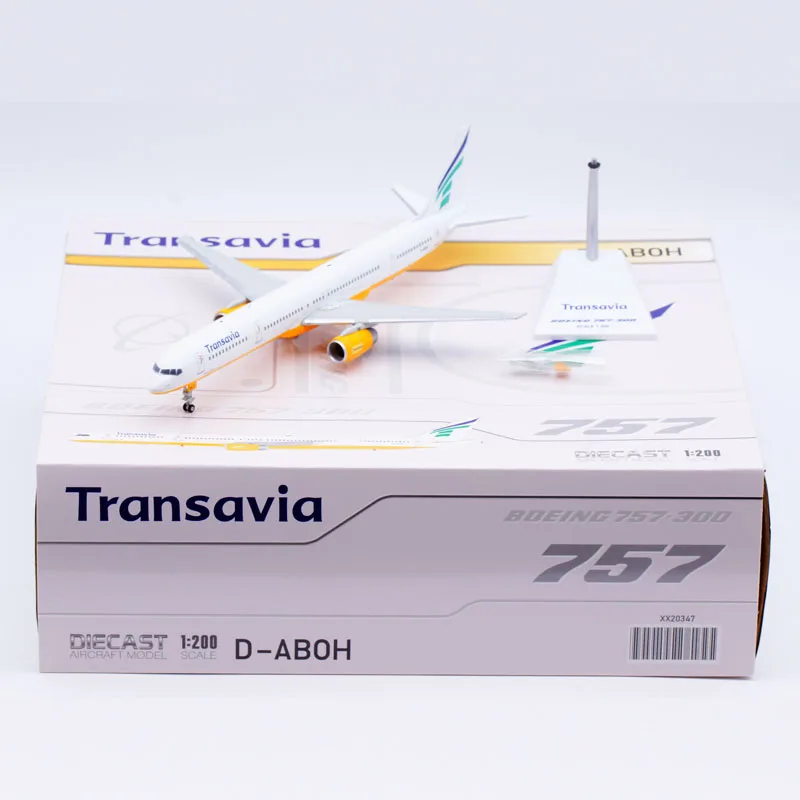 

XX20347 Alloy Collectible Plane Gift JC Wings 1:200 Transavia Airlines Boeing B757-300 Diecast Aircraft Jet Model D-ABOH