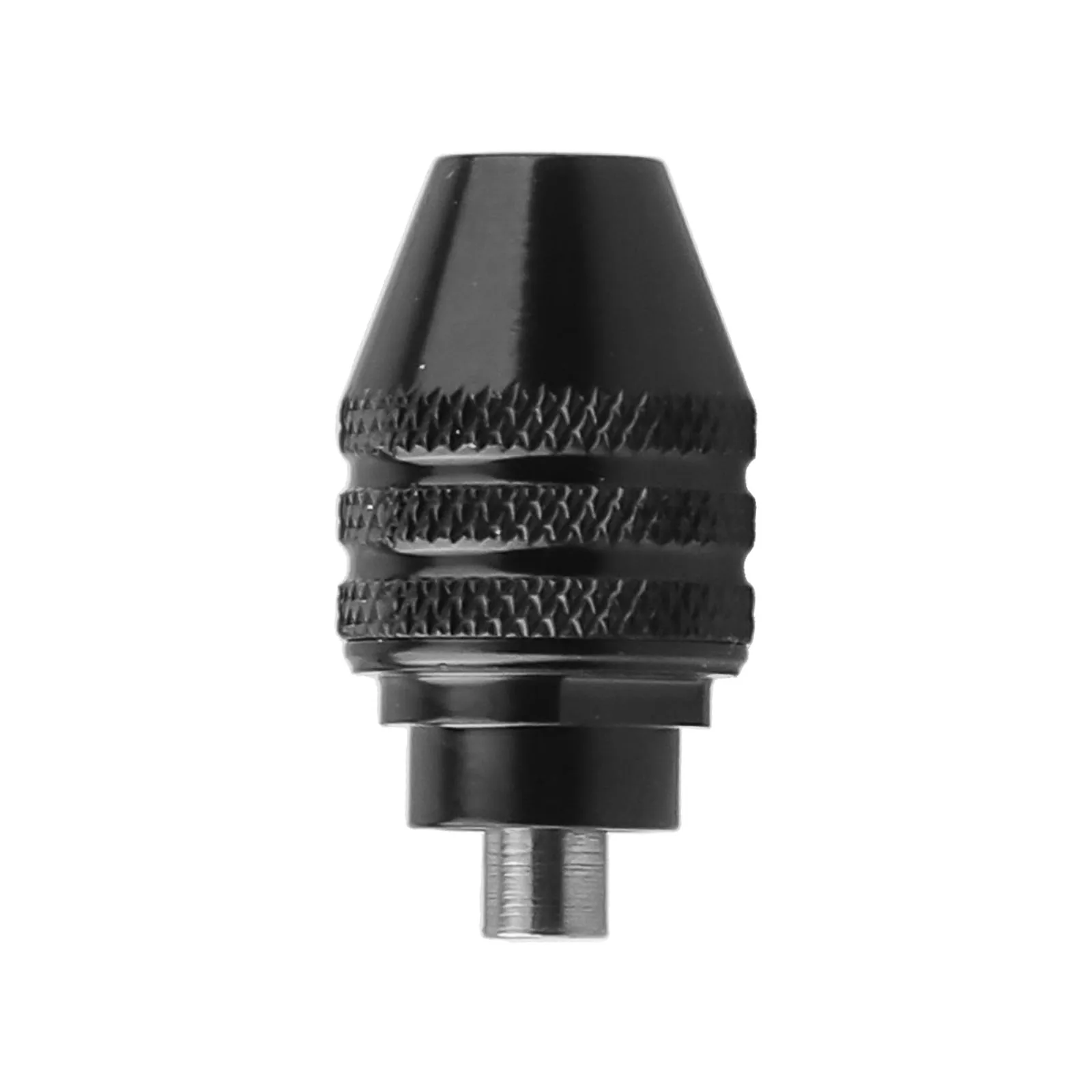 Home Improvement 0.3-3.2mm Drill Chuck 0.3-3.2mm Heat Treated Steel Heavily-knurled Grip Tempered High-carbon Steel