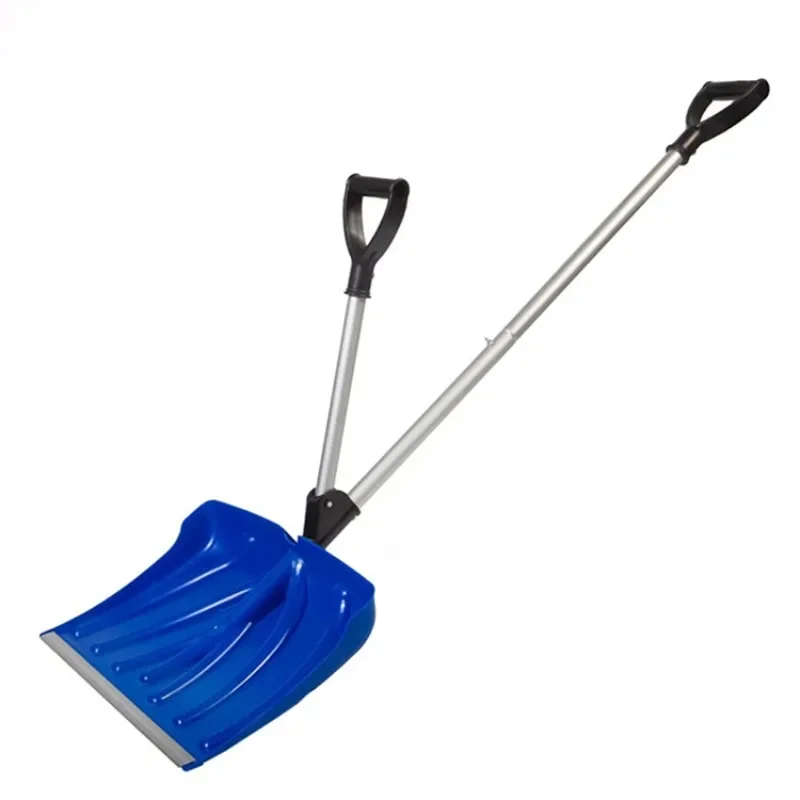 2-in-1 Dual Handle Outdoor Labor-saving 18 Inch Snow Removal Shovel Snowboard Sweeping Tool Grain Shovel