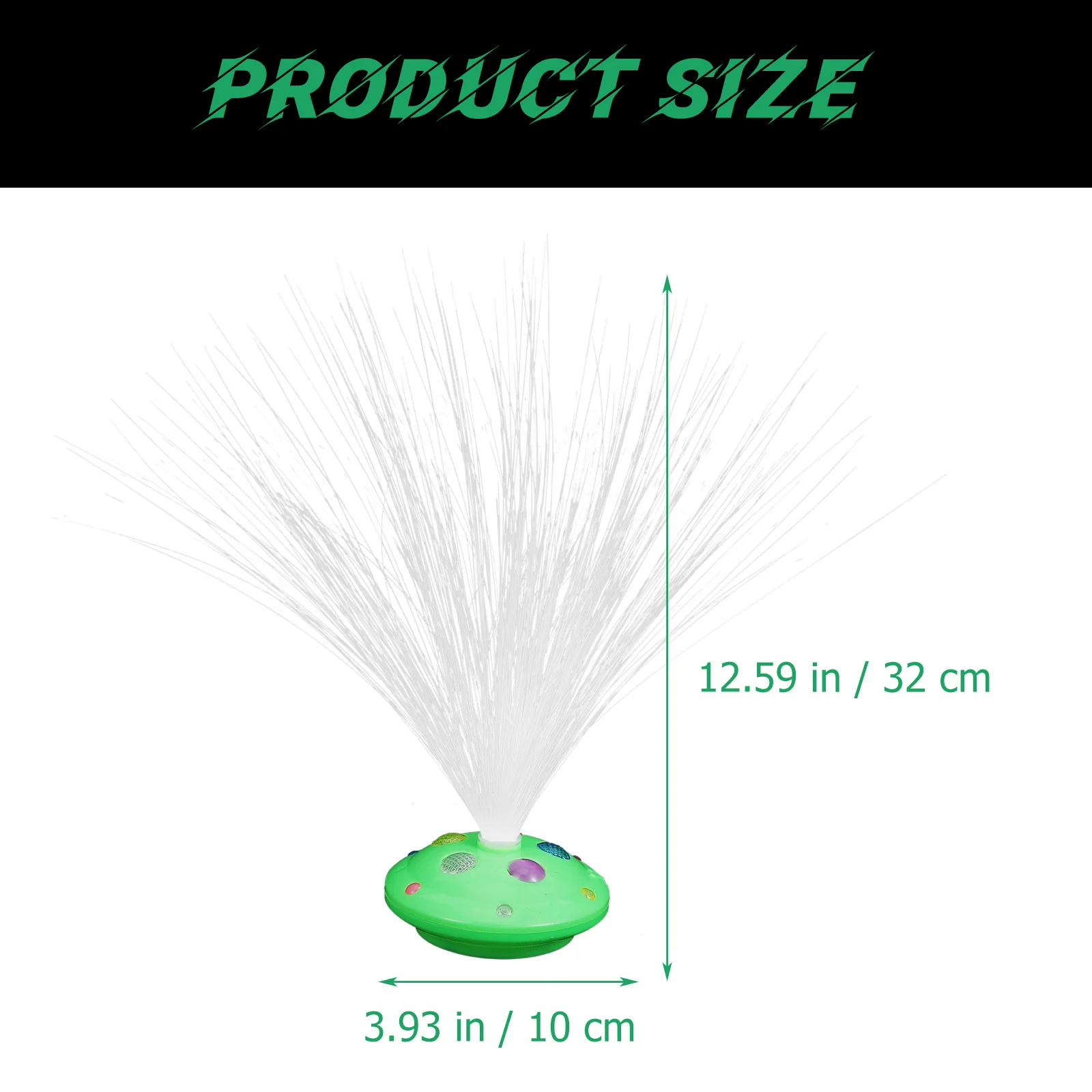 مجموعة واحدة من مصابيح الألياف الضوئية الأنيقة على سطح الطاولة مصباح ليلي ديكور لغرفة النوم وغرفة الحفلات وسطح المكتب مصباح جو للديكور #2