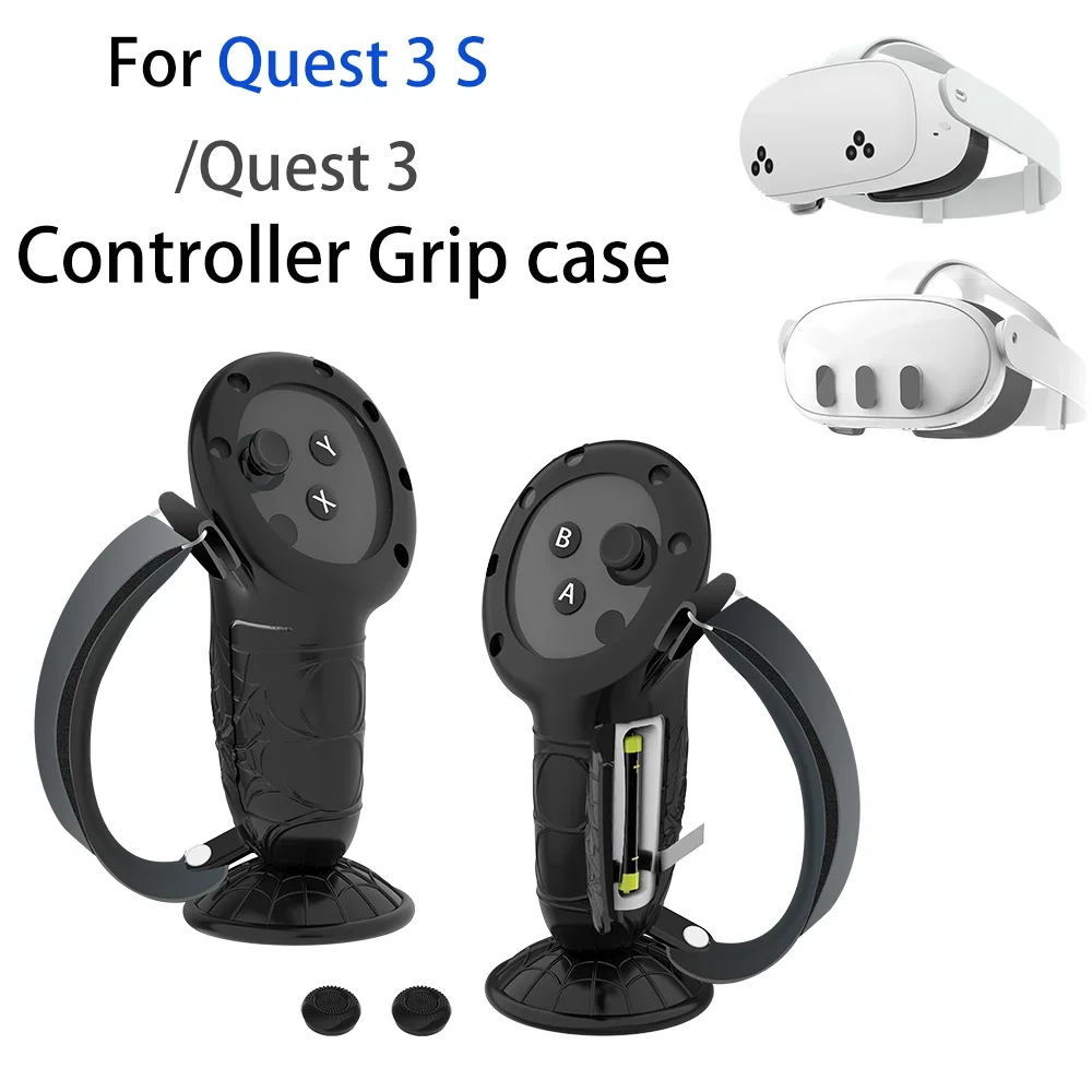 

Вертикальный силиконовый контроллер для квеста 3s, удобный и удобный запасной аккумулятор для мета квеста 3S/квест 3